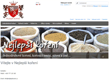 Tablet Screenshot of nejlepsikoreni.cz